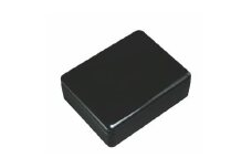 紀州漆器 新丸型文庫DX 黒 無地【YG342】