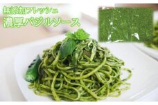 農家だからできる濃厚『無添加　バジルソース』 パック 100ｇ×6