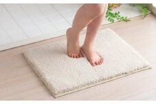 思わず頬ずりしたくなるバスマット プレミアム45×60cm ベージュ