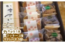 AS6004n_ かすてら1本とクッキー3種とマドレーヌ5個