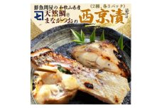 AD6101n_鮮魚問屋の 特製和歌山県産 天然鯛とまながつおの 西京漬 6パック（2種×3パック）詰合せ