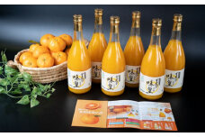 ZY6102n_有田みかんの味皇 720ml×6本 セット【和歌山 みかんジュース ミカンジュース ストレート 無添加 果汁100% 有田】