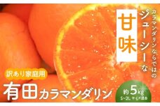 AN6109n_【2026年先行受付】和歌山 有田産 カラマンダリン【訳あり 家庭用】5kg