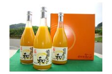 ZY6115n_果樹園紀の国  有田みかんの和  ７２０ｍｌ×３本入