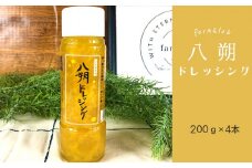 DG6018n_ノンオイル つぶつぶ八朔ドレッシング 200g 4本セット