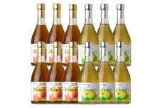 V6268_梅ハニップ 完熟梅ハニップ Honeyp 12本セット【緑6本/赤6本】希釈用梅ドリンク梅ジュース 飲み比べ うめ 紀州産青梅果汁使用 化粧箱入り プラム食品 (F010)