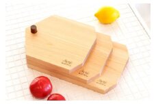 AA6028_紀州ヒノキ カンナ仕上げ まな板　カサネール【木製 ひのき 桧 檜 手作りカッティングボード】