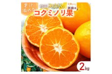 DS6006n_果汁溢れる 完熟 有田みかん 「コクミノリ果」2kg 家庭用 L～2Sのおまかせ