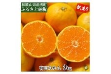DI6004n_有田みかん 3kg 【訳あり 家庭用】
