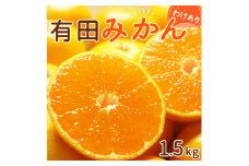 DI6042_和歌山県産 有田みかん 1.5kg 訳あり