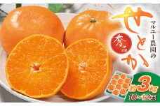 OW1000_秀品 せとか 3kg 10 ～ 12玉 ハウス栽培 樹上 じっくり 熟成 ずっしり 重い ジューシー 濃厚 甘さ コク 国産 フルーツ 果物 果実 デザート おやつ お取り寄せ お取り寄せフルーツ 和歌山県 湯浅町 送料無料