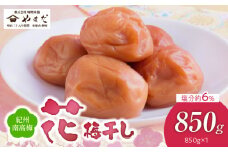 YD1005_紀州南高梅「花」塩分約6％（850ｇ）