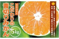 青切り みかん 5kg / 極早生 極早生みかん 温州みかん 甘い 家庭用 和歌山 柑橘 ※9月下旬～10月順次発送 ※北海道・沖縄・離島への配送不可 【nuk001-r-5B】