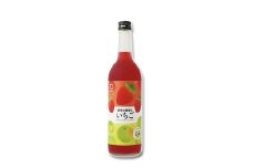 ▼〈紀州　南高梅使用〉紀州のイチゴ梅酒　720ｍｌ 【sta705-ks-ichi】