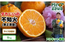 タカじいの 不知火 ( しらぬい ） 5kg / デコポン 甘い 和歌山 有田 柑橘 ※3月上旬〜3月下旬に順次発送【krs010-r-5】