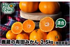 鹿蔵の 有田 みかん 訳あり 2.5kg 光センサー 選果 / 温州みかん 有田みかん 甘い 家庭用 和歌山 柑橘 ※11月順次発送予定 ※北海道・沖縄・離島への配送不可【ikd004-cm-2d5-novA】
