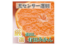 厳選 蔵出しみかん2kg+60g（傷み補償分）【有田の蔵出しみかん】【光センサー選果】
※北海道・沖縄・離島への配送不可　
※2025年1月中旬～2月下旬頃に順次発送予定