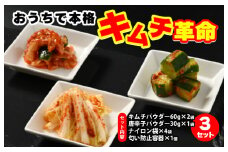 おうちで本格キムチ革命 3セット◇