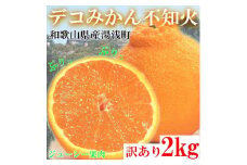 不知火（しらぬい） オレンジ みかん 家庭用 2kg ｜ 訳あり 和歌山みかん オレンジ フルーツ 果物 ※北海道・沖縄・離島への配送不可 ※2026年2月下旬～3月下旬頃に順次発送予定