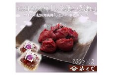 紀州南高梅しそ漬つぶれ（塩分約15％）700g×2
