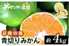こだわりの青切りみかん 約4kg 農家直送 有機質肥料 100% サイズ混合 ｜ みかん 柑橘 果物 くだもの 果実 フルーツ 和歌山 有田 ※北海道・沖縄・離島への配送不可 ※2025年9月下旬～10月上旬頃に順次発送予定