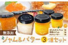 ジャム＆バター 3個セット ジャム 2個 バター 1個 Farm＆lab 《30日以内に発送予定(土日祝除く)》和歌山県 日高町 みかん 柑橘 果物 無添加 おやつ デザート セット 詰め合わせ