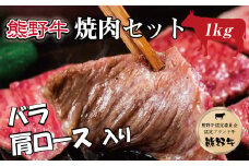 熊野牛 焼肉セット 1kg【MT4】【mtf400】