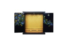 タツクラフト 紀州塗り ミニ仏壇 雅 小 紫陽花 【Tk167】【ttcf039】