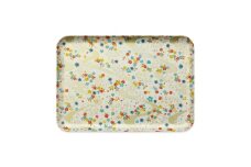 タツクラフト 友禅和紙トレー M 33cm 2枚セット 桜扇 金流水 【Tk312】【ttcf121】