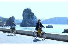 白崎満喫コース （サイクリング・クルーズ・食事券セット） 1名様 / クルーズ 乗船券 チケット ふるさと納税 人気 おすすめ  券  体験 由良町 白崎海岸 和歌山 旅行 しらす サイクリング 食事券  ツーリング  【ksnw002】