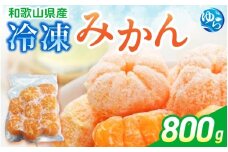 冷凍みかん 800g / みかん 和歌山 冷凍フルーツ 甘い 密柑 由良町 柑橘 果物 デザート【fmlb079】 