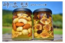 ナッツ・ドライフルーツの蜂蜜漬2種セット【峠の恵】【峠の果実】 【SW62】