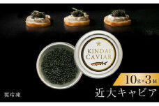 近大キャビア10ｇ×3個