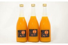【無添加】田村みかんの新鮮100％ジュース「至極の一滴」720ml×3本入り★2025年2月上旬頃より順次発送［TM23］