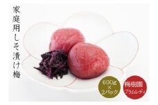 【家庭用】みなべの梅（しそ漬け）1.2kg！   A-068