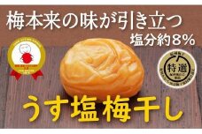 特選A級 紀州南高梅 うす塩味800g 千年の知恵 梅干し ブランド梅 和歌山県産 A-414