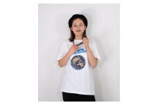 みなべ町 マンホールTシャツ【Mサイズ・白】A508-1M