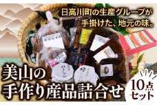 美山の手作り産品詰合せ10点セット 日高川町生活研究グループ美山支部《30日以内に出荷予定(土日祝除く)》和歌山県 日高川町 ジャム 山菜 佃煮 味噌