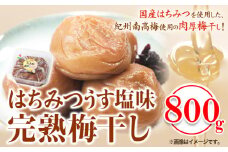 紀州南高梅使用　はちみつうす塩味完熟梅干し　800g 厳選館 《90日以内に出荷予定(土日祝除く)》 和歌山県 日高川町 紀州南高梅 はちみつうす塩 梅干し