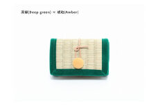 inoca  CASE　CARD【深緑×琥珀】