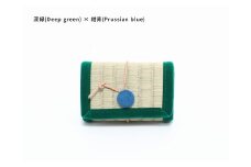 inoca  CASE　CARD【深緑×紺青】