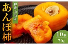 あんぽ柿 70g×10個