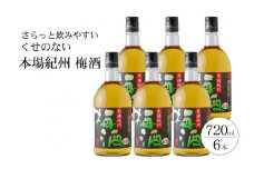 本場紀州 梅酒 6本セット