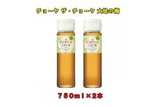 チョーヤ大地の梅１５°７５０ＭＬ2本ザ・チョーヤ