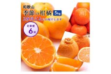 季節の柑橘5kg【和歌山有田】厳選 【2か月ごと/全6回】フルーツ定期便・頒布会