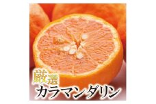 ＜6月より発送＞ 厳選 カラマンダリン4.5kg+135g（傷み補償分） ［IKE221］