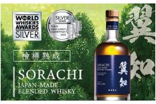 翼知　SORACHI ウイスキー 500ml ヒノキ樽 ブレンデッドウイスキー【ご注文後、1週間以内に発送します。】
