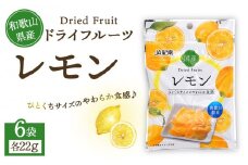 和歌山県産 ドライフルーツ レモン 22g×6袋