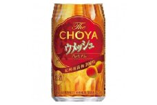 【南高梅100％】The CHOYA ウメッシュプレミアム 350ml×24本 ［MG81］