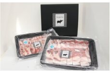 【数量限定】F1 イノブタ焼肉セット(ロース250g・バラ250g・ギフトボックス) INOBUTA いのぶた 猪豚肉 小分け スライス【sff100】